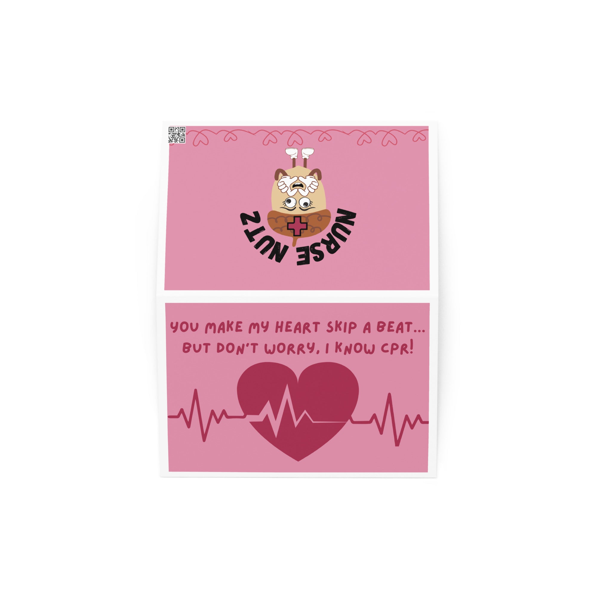 You Make My Heart Skip a Beat - Nurse Valentine's Day Card