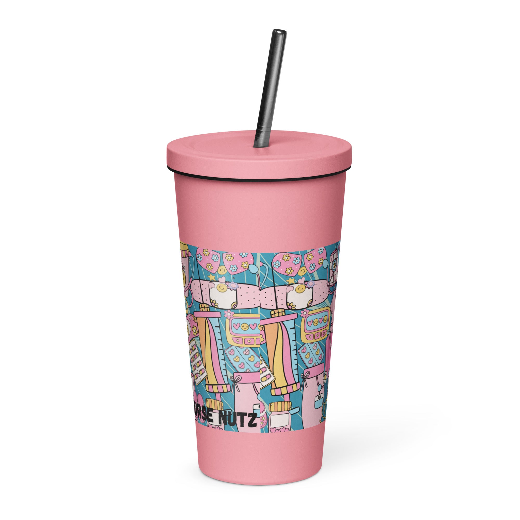 IN MY STUDENT NURSE ERA - Nurse Tumbler (Insulated with Straw)