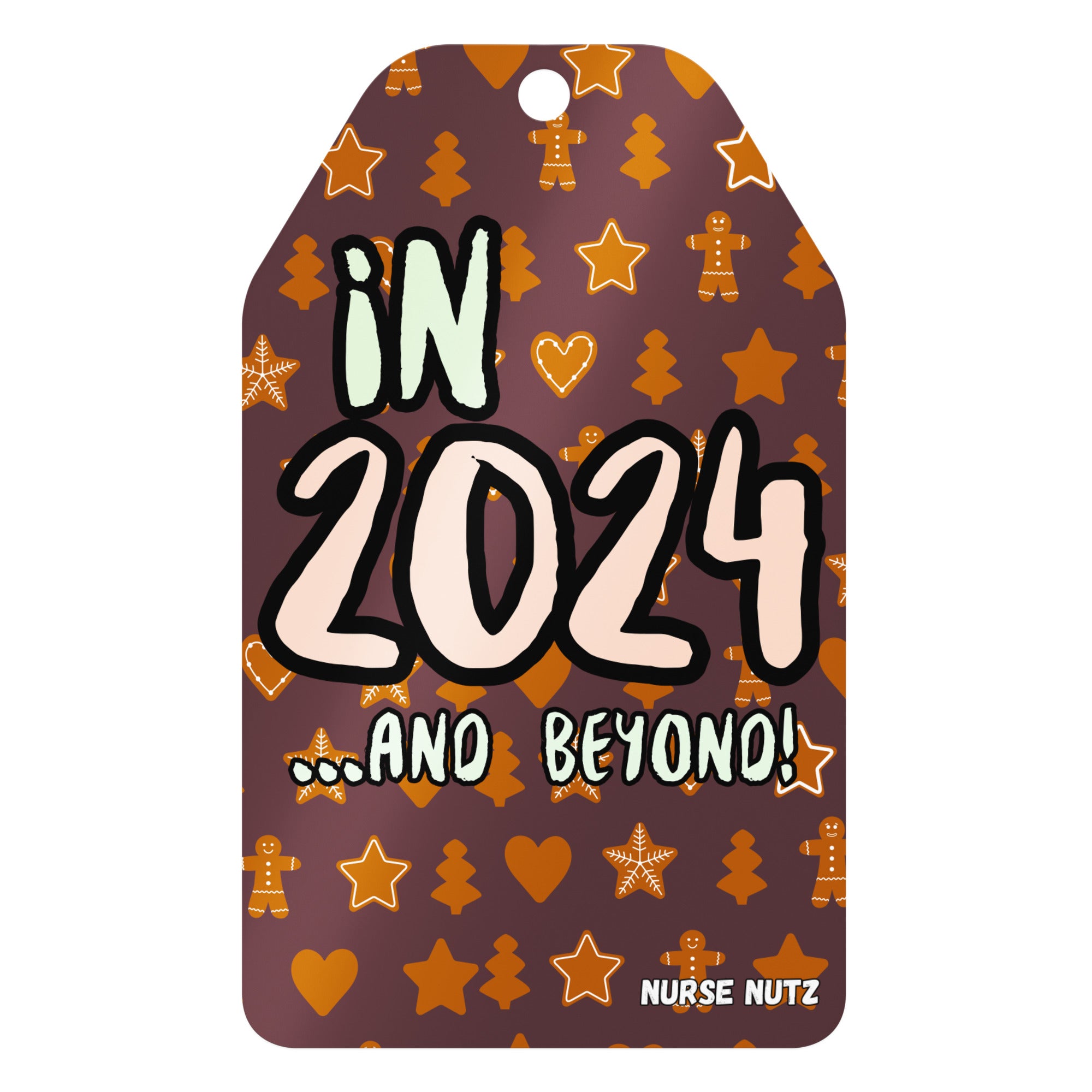 Hot Nurse Alert: Fresh Out of the Oven - Nurse Christmas Ornament (Metal)