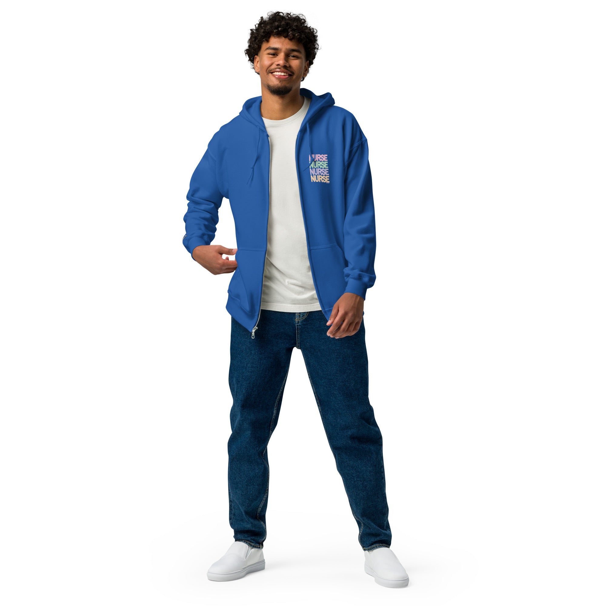 Nurse4 - Nurse Jacket (Unisex Double-Sided Zip Hoodie)