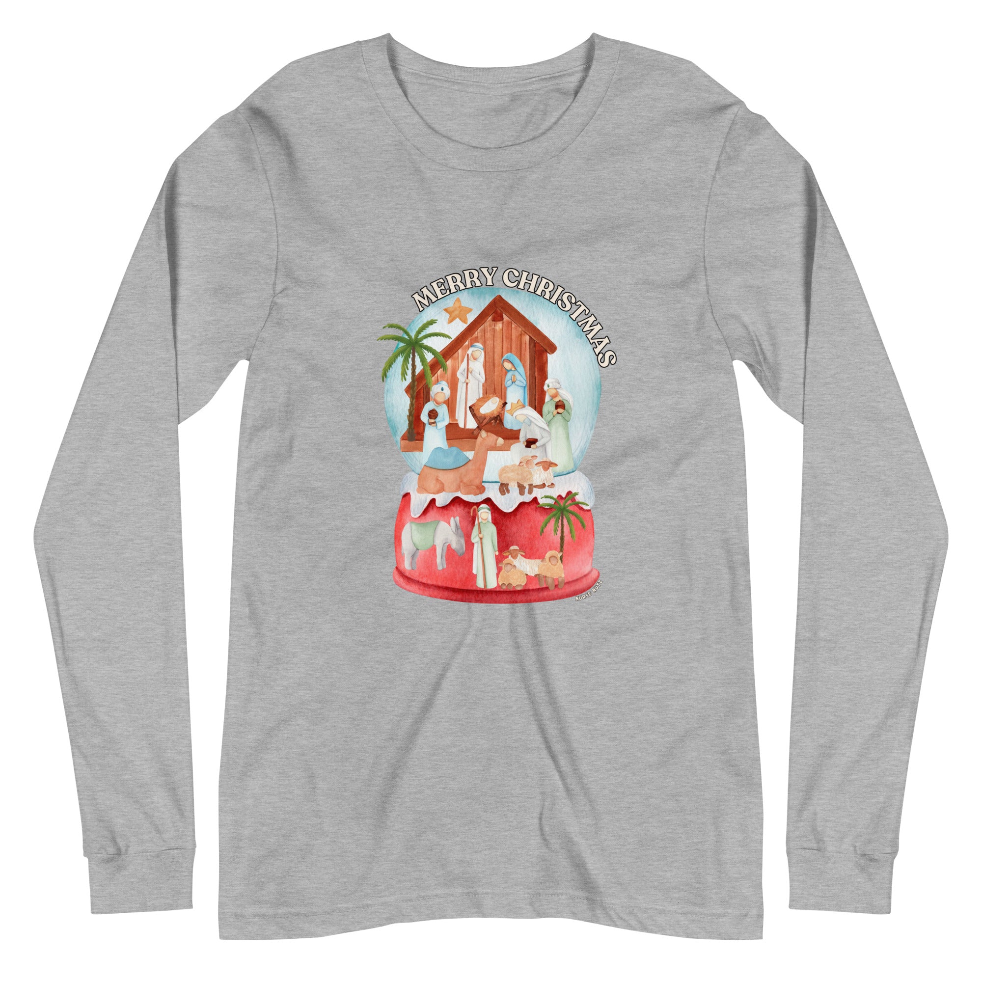 Jesus Is the Reason for the Season - Unisex Long Sleeve Nurse Tee