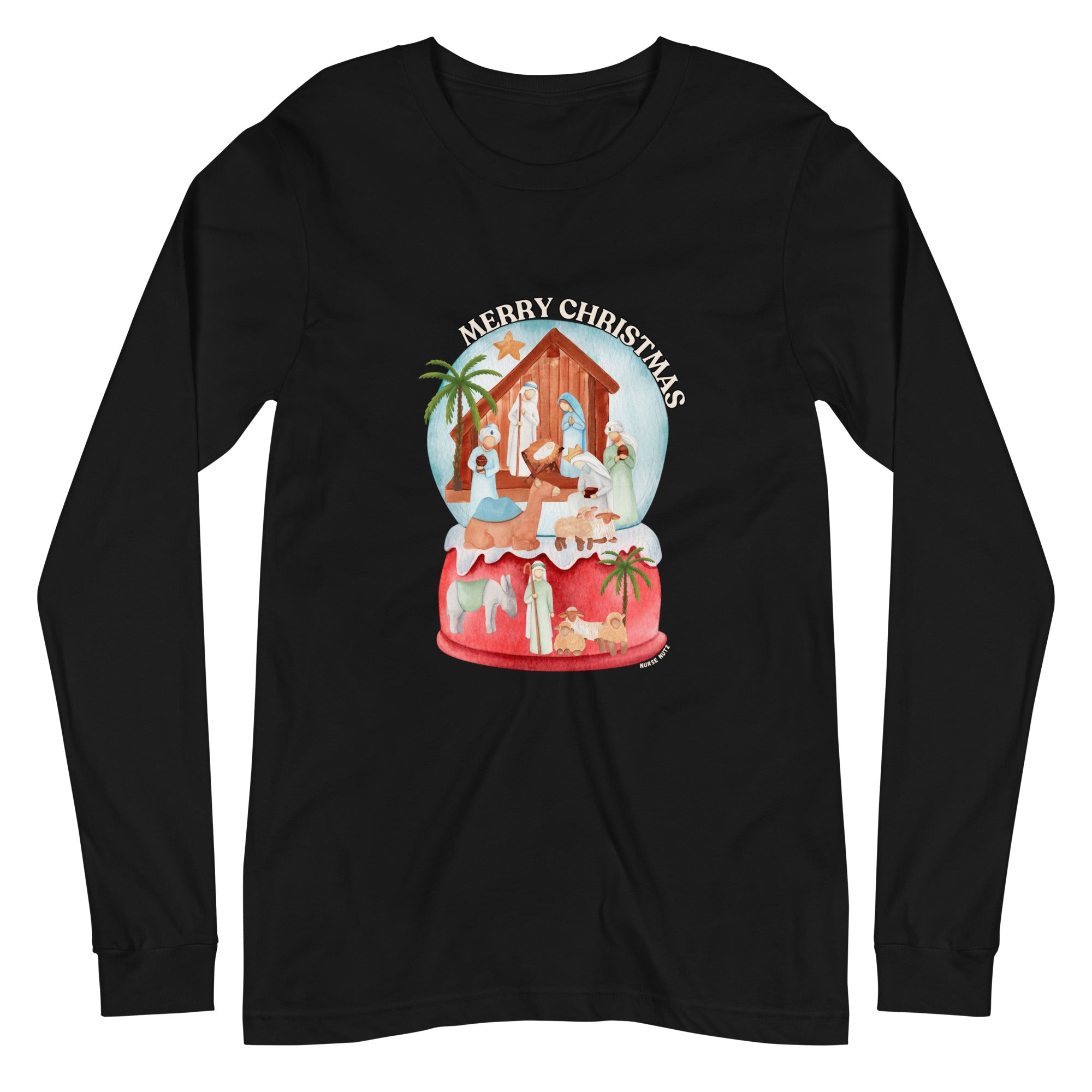 Jesus Is the Reason for the Season - Unisex Long Sleeve Nurse Tee