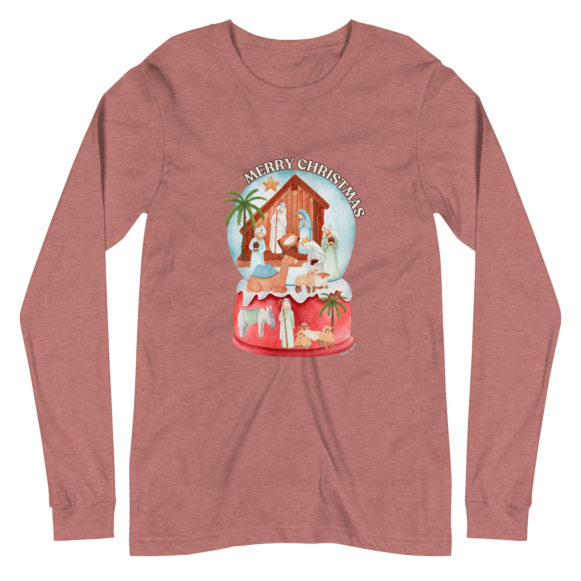 Jesus Is the Reason for the Season - Unisex Long Sleeve Nurse Tee