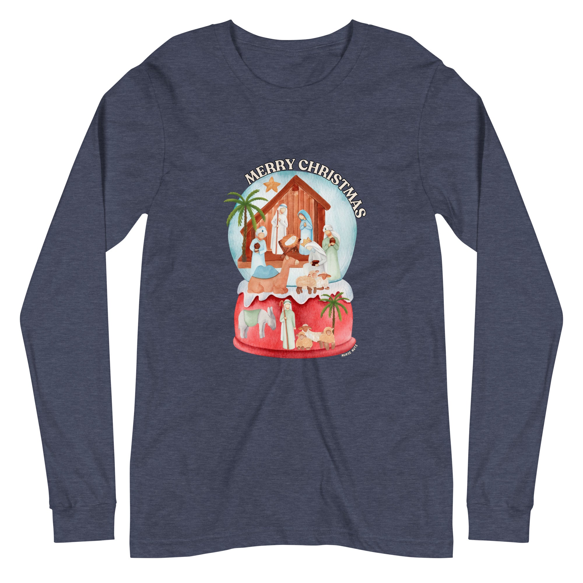 Jesus Is the Reason for the Season - Unisex Long Sleeve Nurse Tee