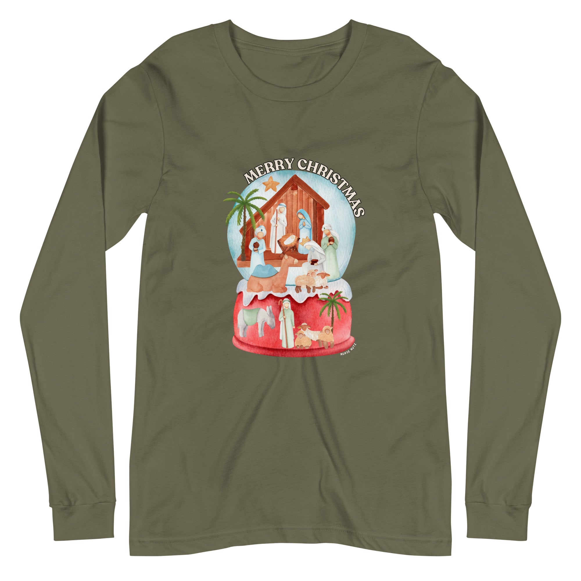 Jesus Is the Reason for the Season - Unisex Long Sleeve Nurse Tee