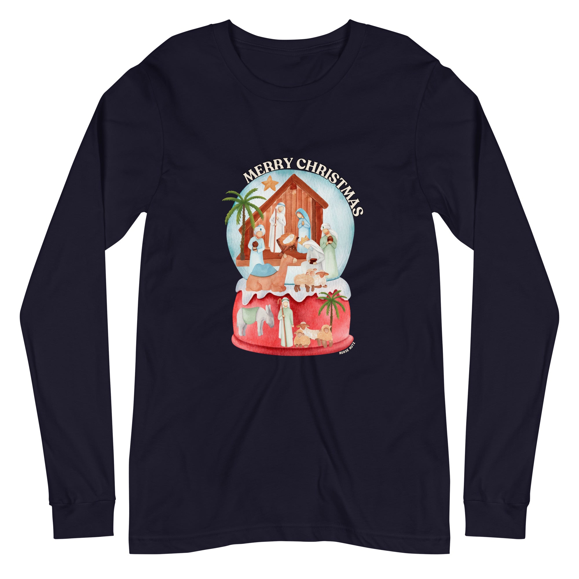 Jesus Is the Reason for the Season - Unisex Long Sleeve Nurse Tee
