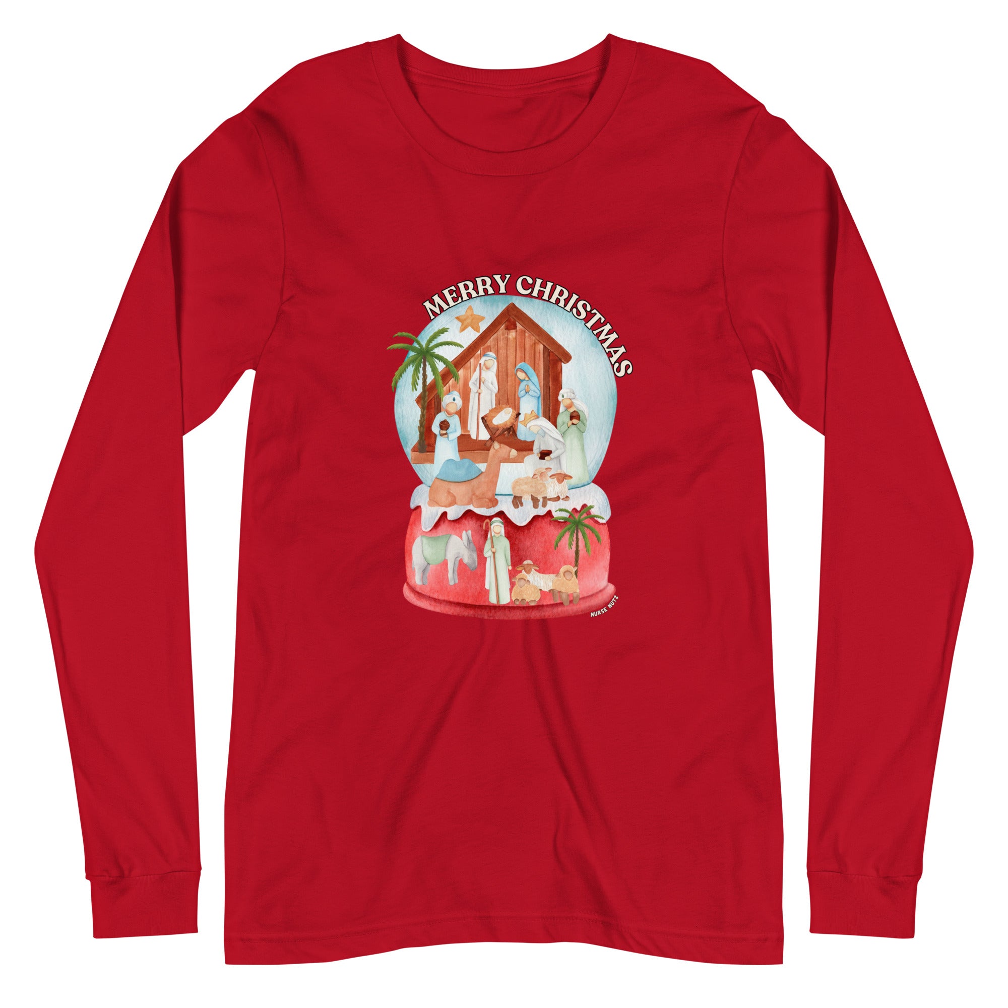 Jesus Is the Reason for the Season - Unisex Long Sleeve Nurse Tee