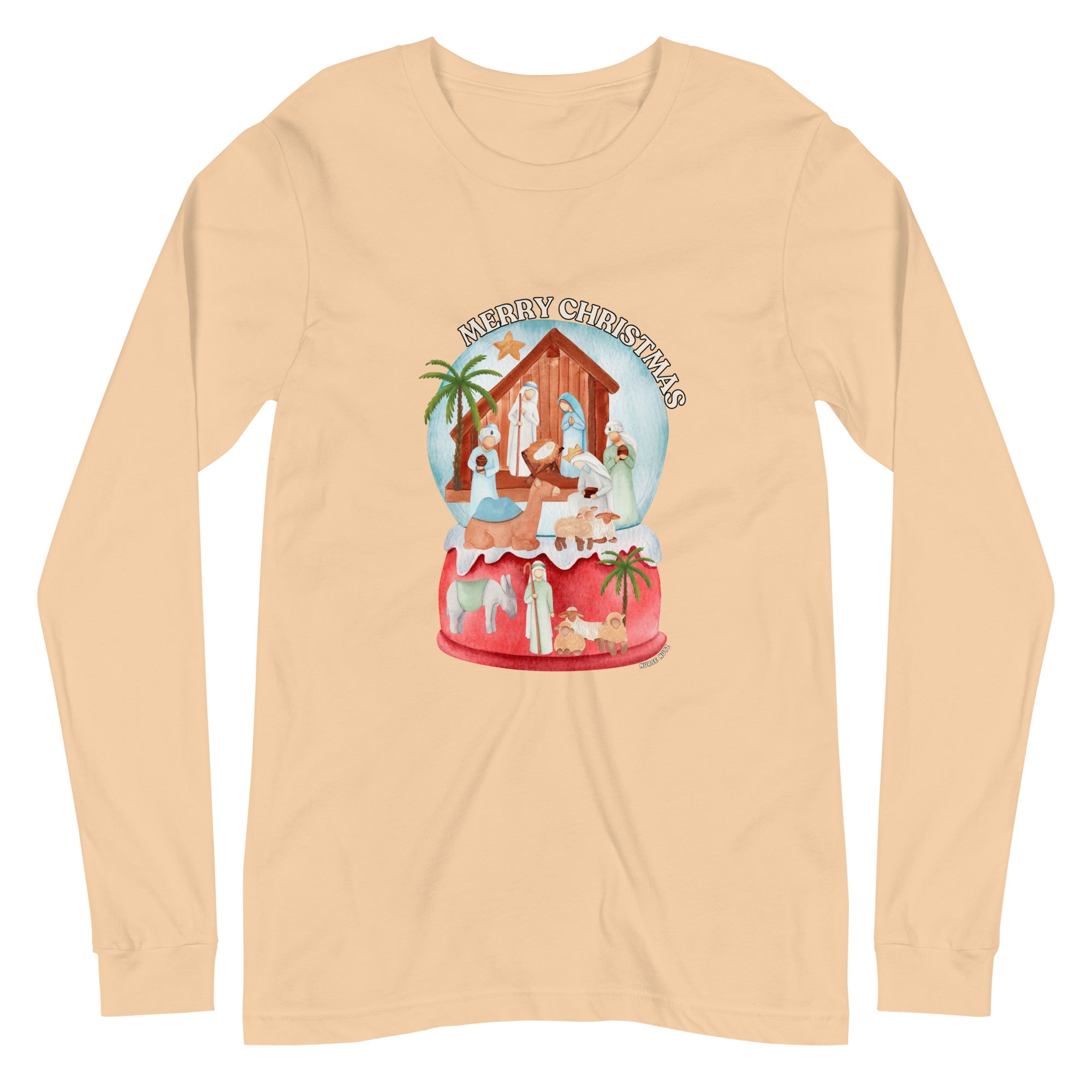 Jesus Is the Reason for the Season - Unisex Long Sleeve Nurse Tee