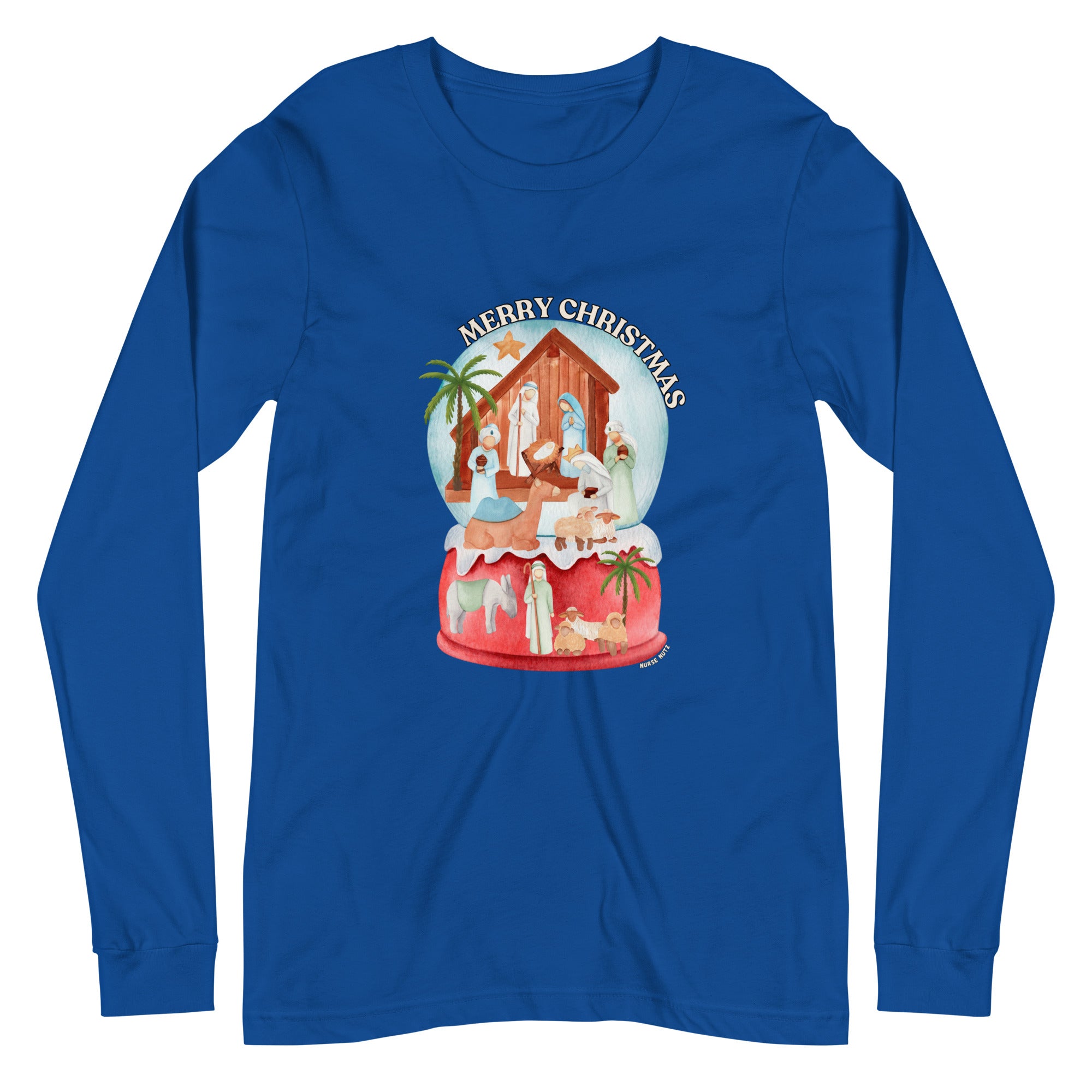 Jesus Is the Reason for the Season - Unisex Long Sleeve Nurse Tee