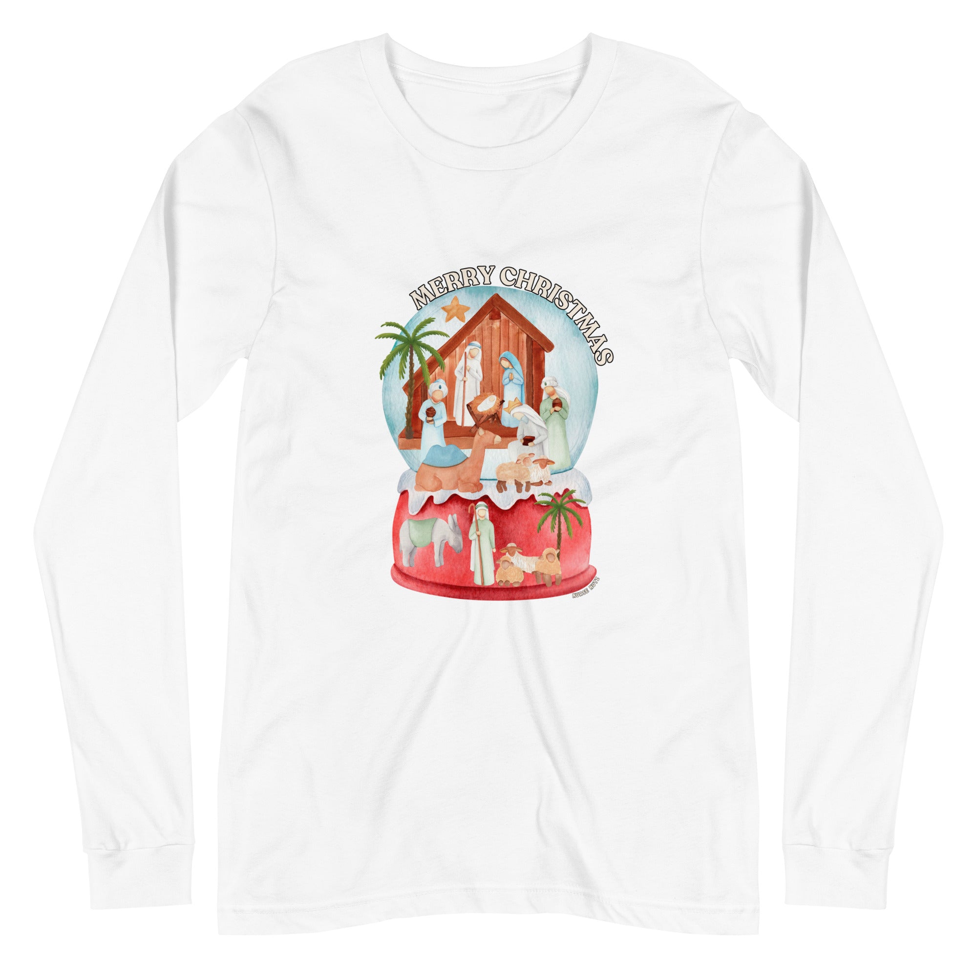 Jesus Is the Reason for the Season - Unisex Long Sleeve Nurse Tee