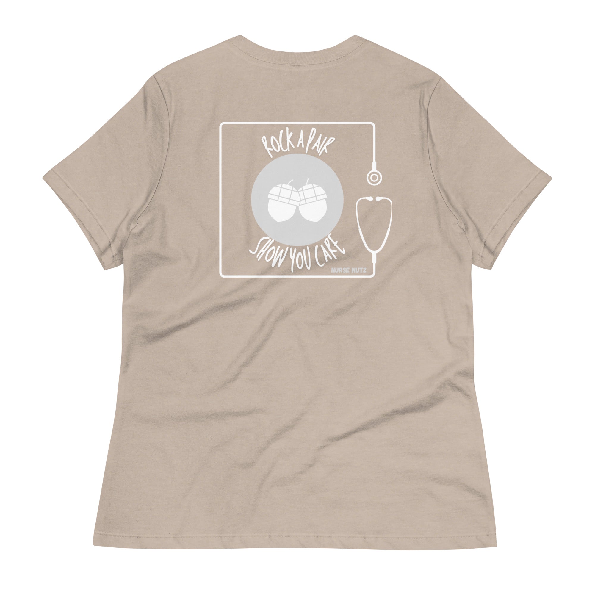 ROCK A PAIR, SHOW YOU CARE! - Women's Double-Sided Relaxed T-Shirt